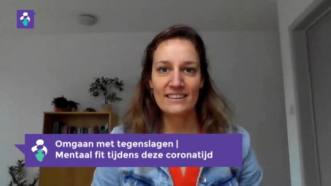 Petra. omgaan met tegenslagen. Mentaal fit tijdense de coronatijd 2 Petra Breddels Orthopedagoog Centrum voor Jeugd en Gezin